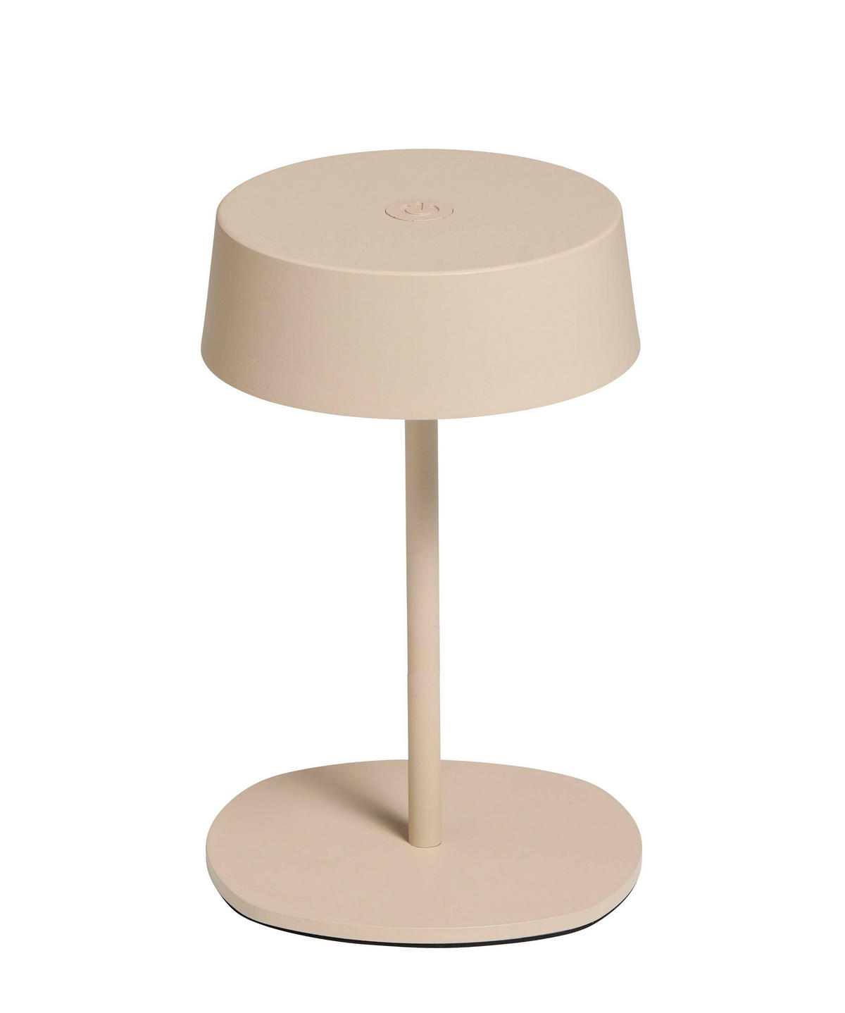 LED-TISCHLEUCHTE - dimmbar, kabellos, IP54, Metallgehäuse, für Innen- und Außenbereich, beige, höhenverstellbar - Beige, Metall (13.5/13.5/36cm) - Northpoint