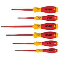 SCHRAUBENDREHER Set SoftFinish electric slimFix - Multicolor, Kunststoff (315/240/45cm) - Wiha