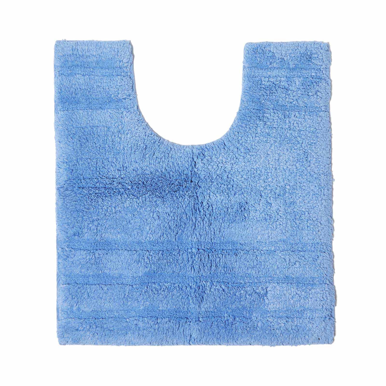 Homescapes Wc-Vorleger Blau 50x55 cm
