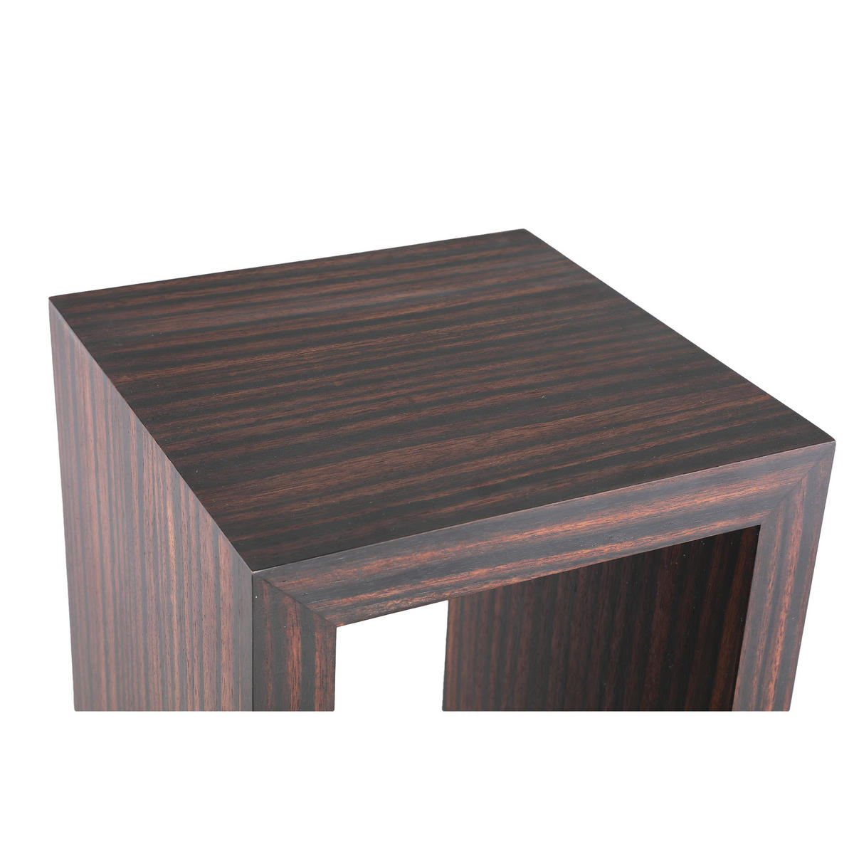 BLUMENSÄULE Tiess Braun 35/35/85cm - Braun, Holz (35/35/85cm) - PTMD Collection