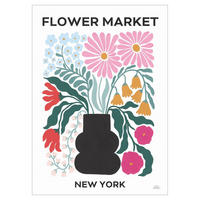 POSTER Wild Apple - Flower Market III - Multicolor, Papier (50/70/0.1cm) - Poster&Frame