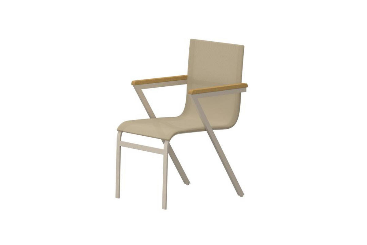 GARTENSTUHL, New Mexico, Beige, Metall, 56 x 60 x 91 cm - Beige, Metall (56/91/60cm) - ebuy24
