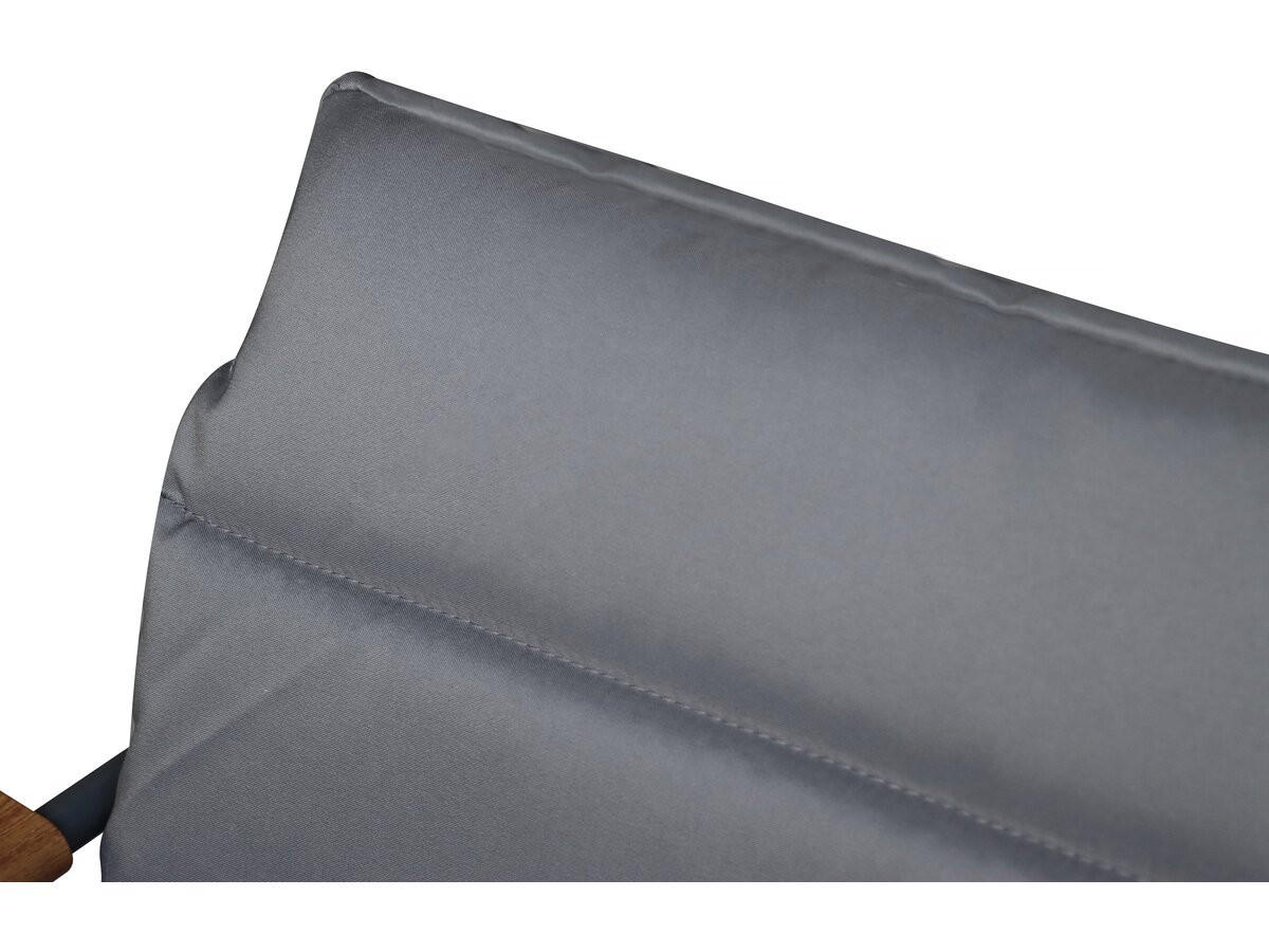 LOUNGEGARNITUR Bastia 4-Sitzer Grau - Grau, Metall - Habitat Garten