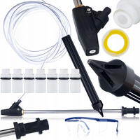 DÜSE Universal 7-tlg. Set, Injektor, Hochdrucklanze, Schlauch, Schutzbrille, 160 bar, 10 l/min, 60 °C - Multicolor, Kunststoff/Metall (10/10/10cm)