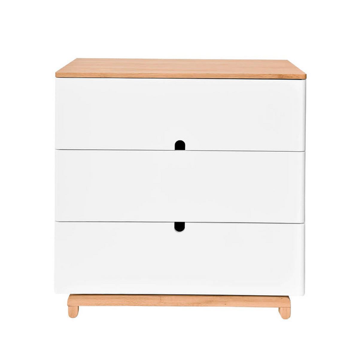 SOBA ZA BEBE 2-dijelni Bijelo i drvo - bijela, drvni materijal (90/90/50cm) - Petits-meubles