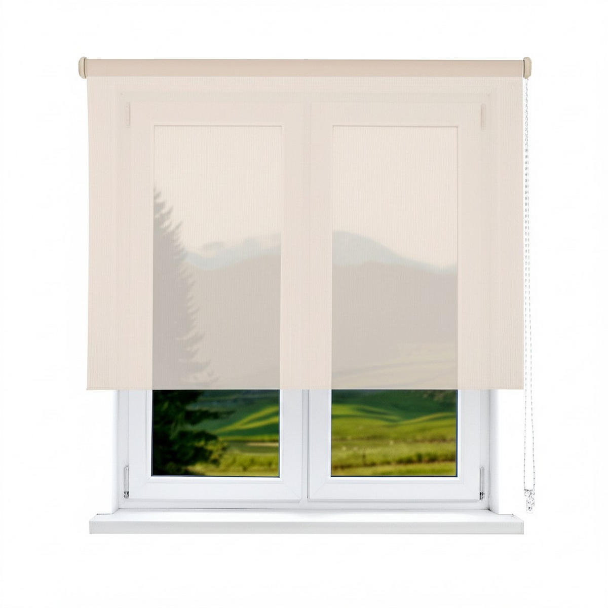 SEITENZUGROLLO Viewtex Screen 10% Öffnungsgrad - Beige, Textil (165/250/250cm) - VIEWTEX