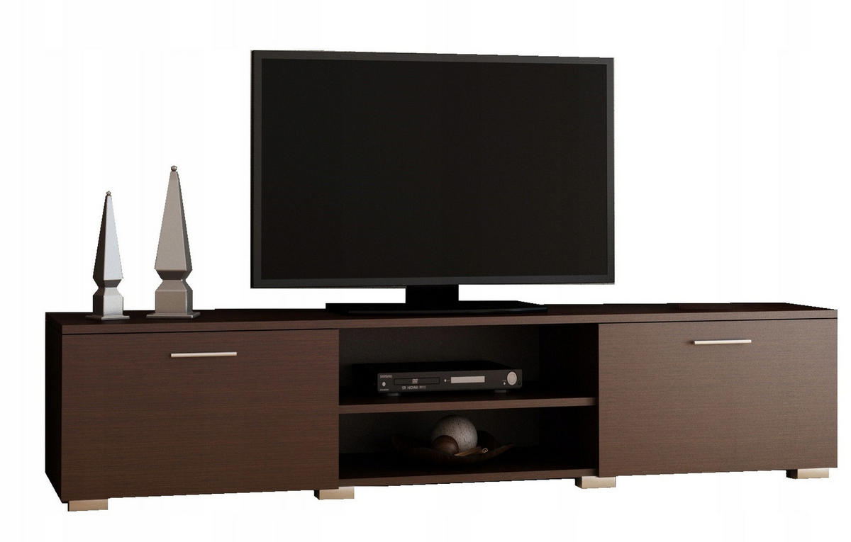 FERNSEHKOMMODE ROMA Wenge 150/40/35 cm - Wengefarben, Holzwerkstoff (150/35/40cm) - Matkam Möbel