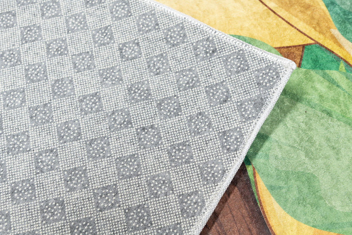 TEPPICH EMMA Grün 140/200 cm - Grün, Kunststoff (140/200cm) - Tapiso