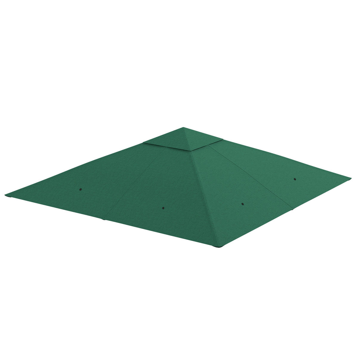 ERSATZDACH DE-12588 3x3 m Grün - Grün, Textil (295/1/298cm) - ComfortXL