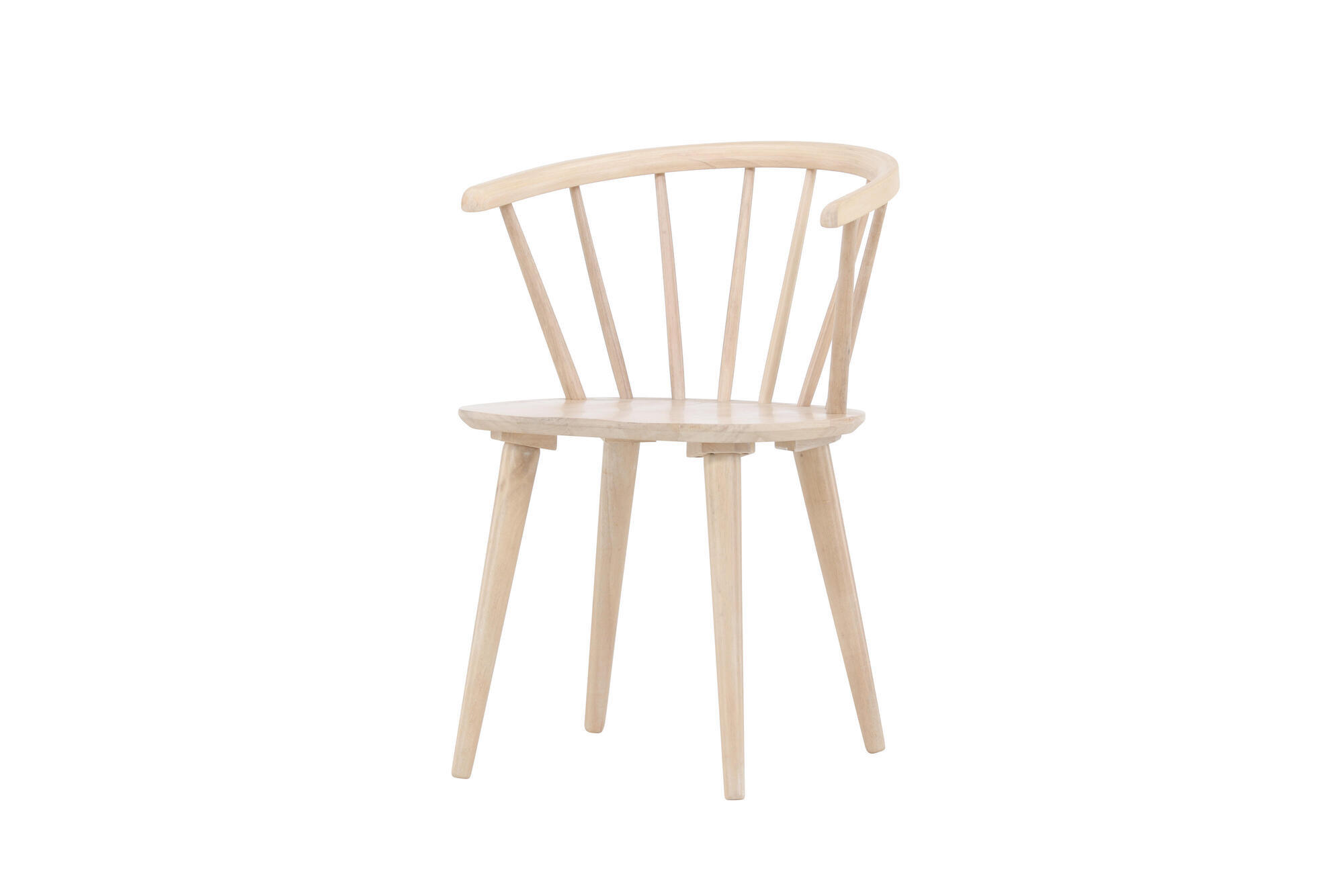 ESSZIMMERSTUHL BOBBY Beige 55x53x76 cm - Beige, Holz (55/76/53cm) - FURNLUX