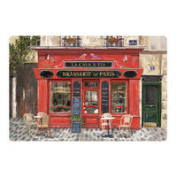 TISCHSET Brasserie de Paris passend 45 x 30 cm - Multicolor, Textil (30/45cm) - Winkler