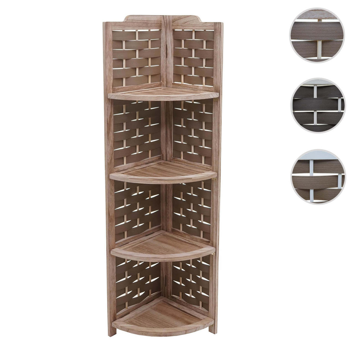 ECKREGAL Braun - Braun, Holz (28/110/28cm) - MCW