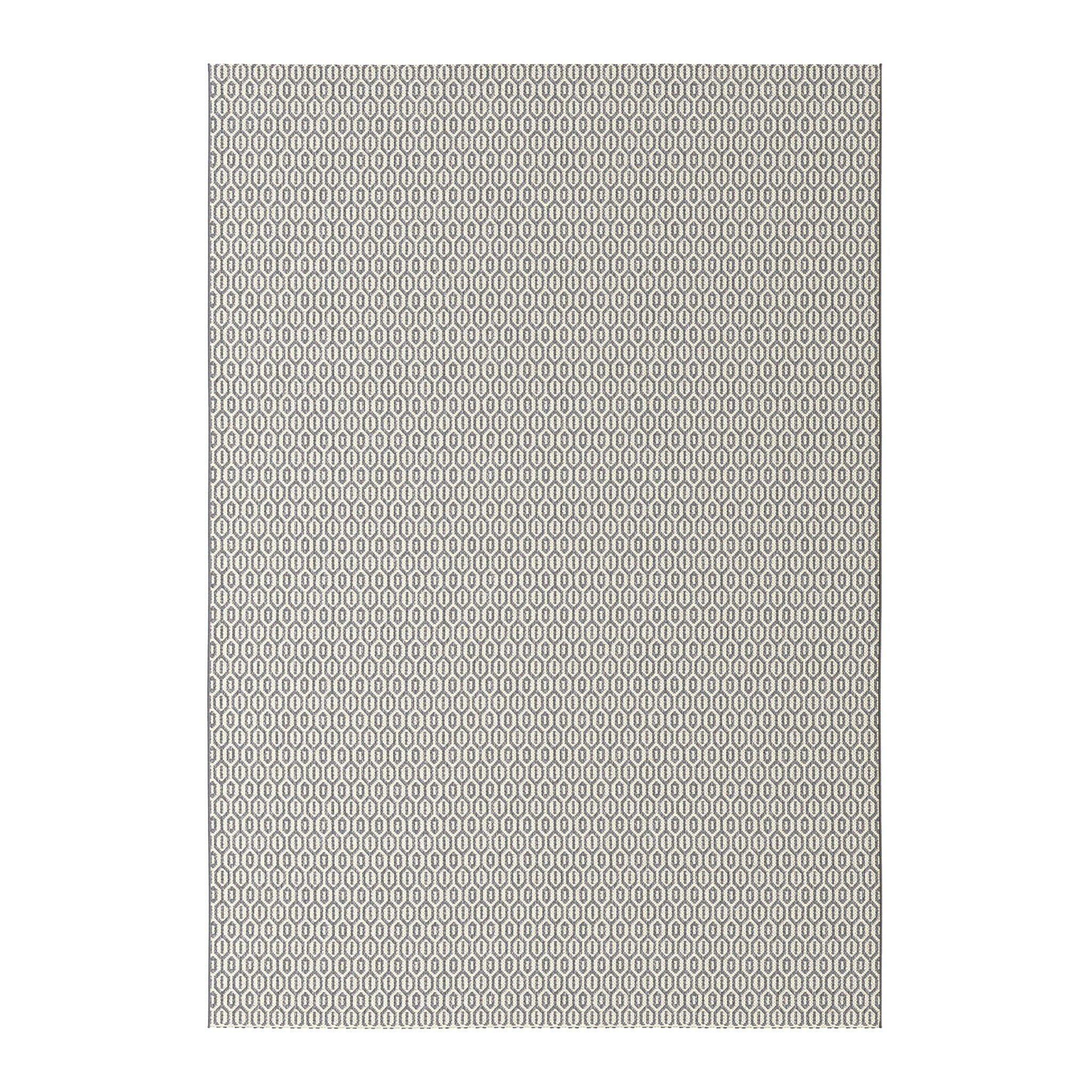 AFK Living Teppich Grau 160x230 cm