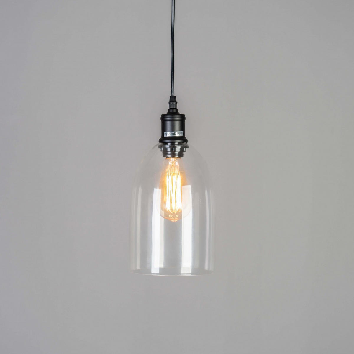 HÄNGELEUCHTE Gloria, Transparant, 30cm - Transparent, Glas (30/16/30cm) - KOSILUM