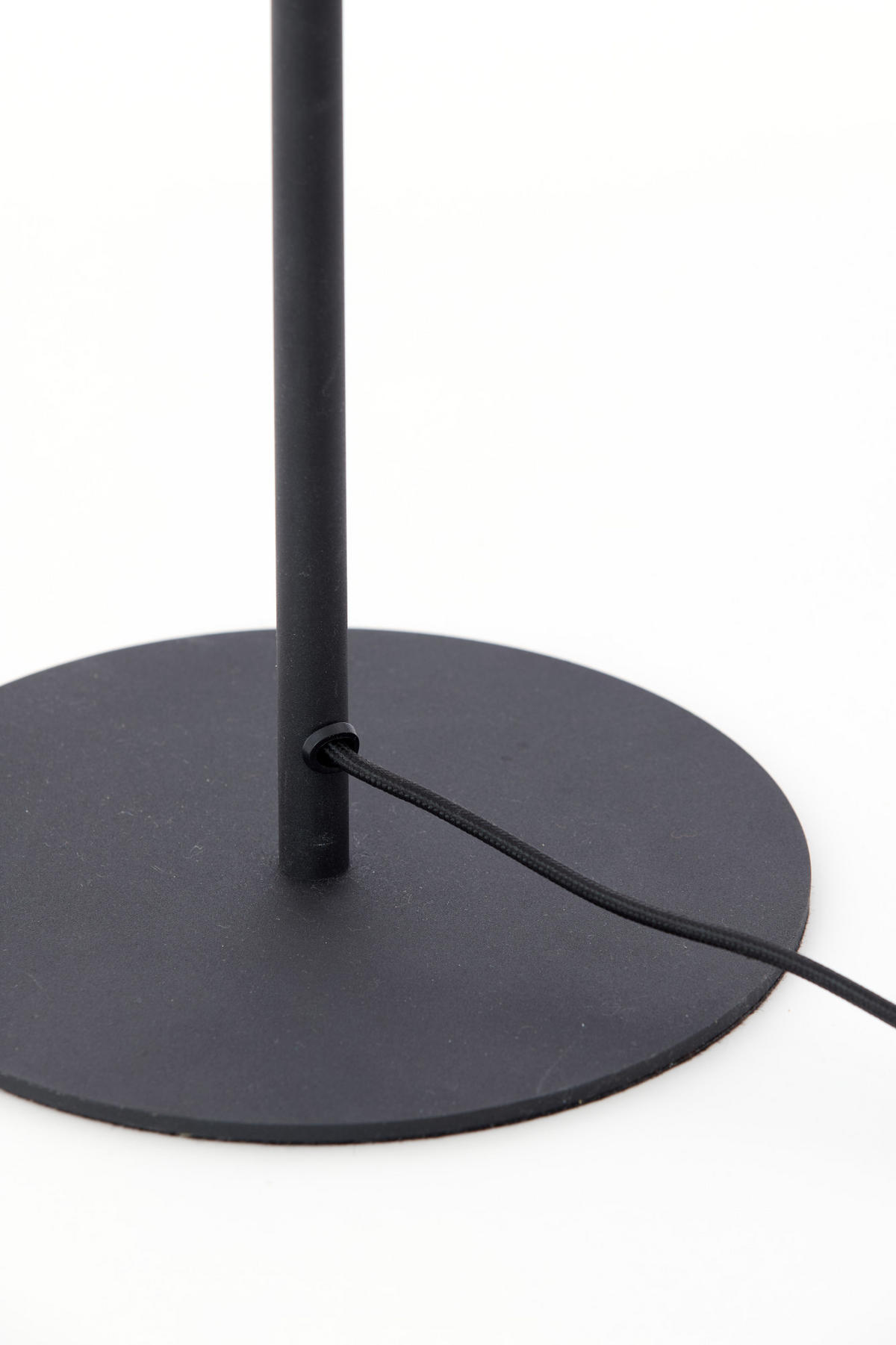 LAMPENFUSS Renato Schwarz Ø20/42 cm - Schwarz, Metall (20/20/42cm) - Light & Living