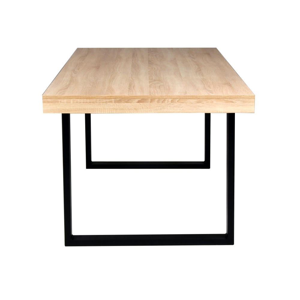 ESSTISCH TIVOLI / TISCH 200x90cm - 10 Personen - Eiche gebleicht dekor - Sonoma Eiche, Holzwerkstoff (200/90/77cm) - Weber Industries