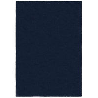 TEPPICH Hochflor Uni-Design, waschbar GIPPING, Blau 200x290 cm - Blau, Textil (200/290cm) - KADIMA DESIGN