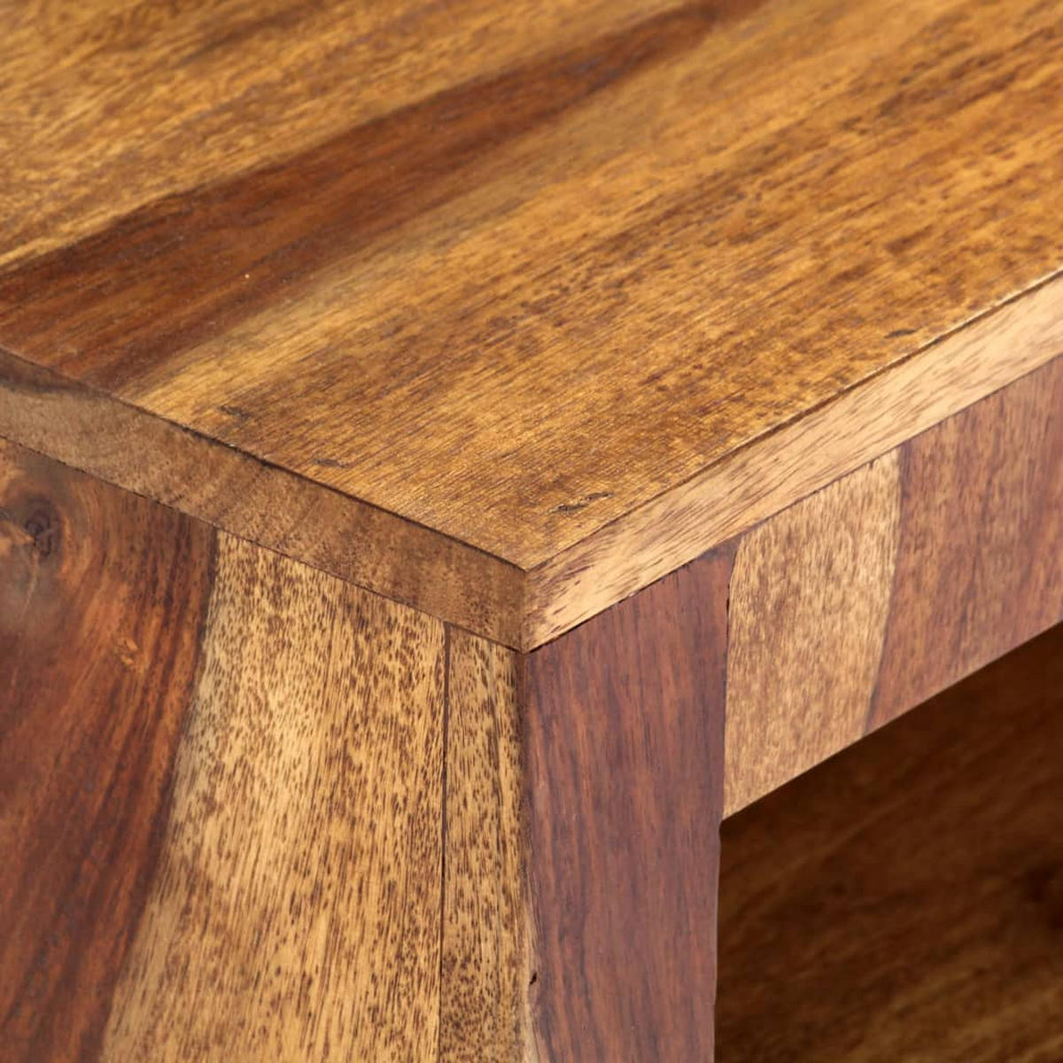 TV-SCHRANK 140/30/40 Cm Massivholz Akazie - Braun, Holz (40/140/30cm) - vidaXL