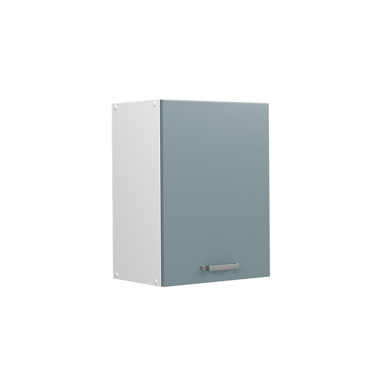 HÄNGESCHRANK R-Line Blau-Grau 45 cm - Blaugrau/Weiß, Holzwerkstoff (45/60/31cm) - Vicco