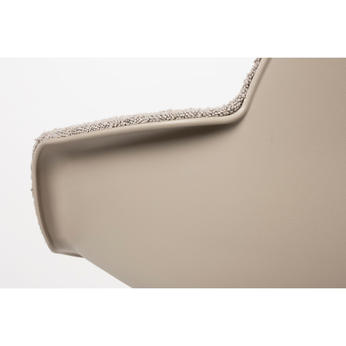 BÜROSTUHL Albert Kuip Armlehne Taupe - Taupe, Kunststoff (59.2/84.4/52cm) - Zuiver