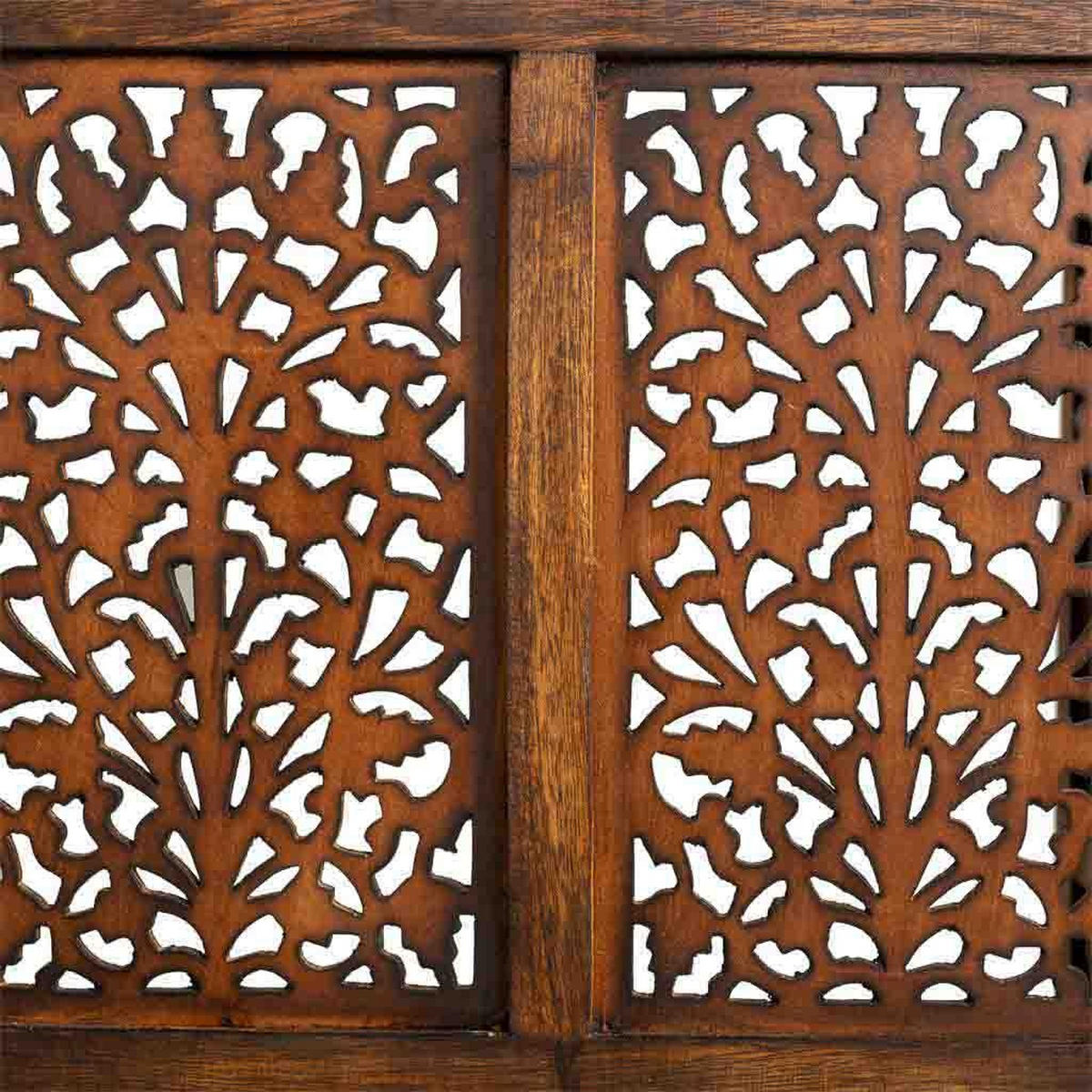 PARAVENT aus Holz, braun, 2x180cm - Braun, Holz (50/180/2cm) - Wanderlust