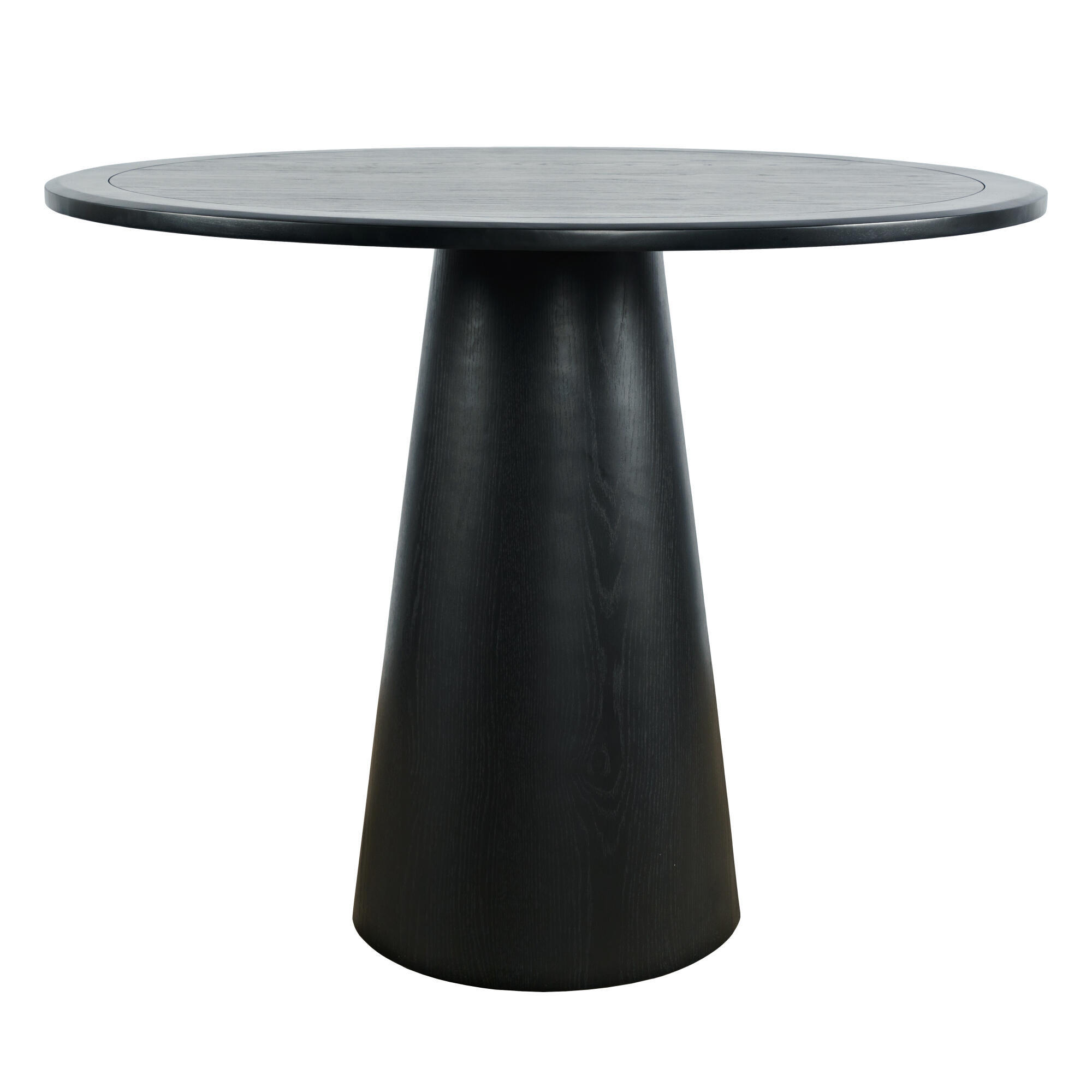ESSTISCH AVOLA Schwarz 115x115x87 cm - Schwarz, Holz (115/115/87cm) - FURNLUX