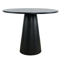 ESSTISCH AVOLA Schwarz 115x115x87 cm - Schwarz, Holz (115/115/87cm) - FURNLUX