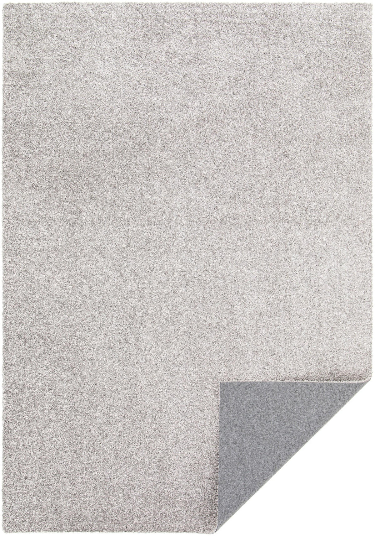 TEPPICH, Einfarbiger, maschinenwaschbarer grau - Grau, Textil (80/150cm) - AFK Living