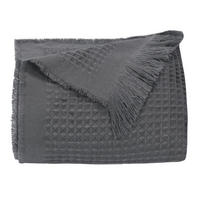 KUSCHELDECKE, 150x200 cm, 100% Polyacryl - Anthrazit, Textil (150/200cm) - Zollner