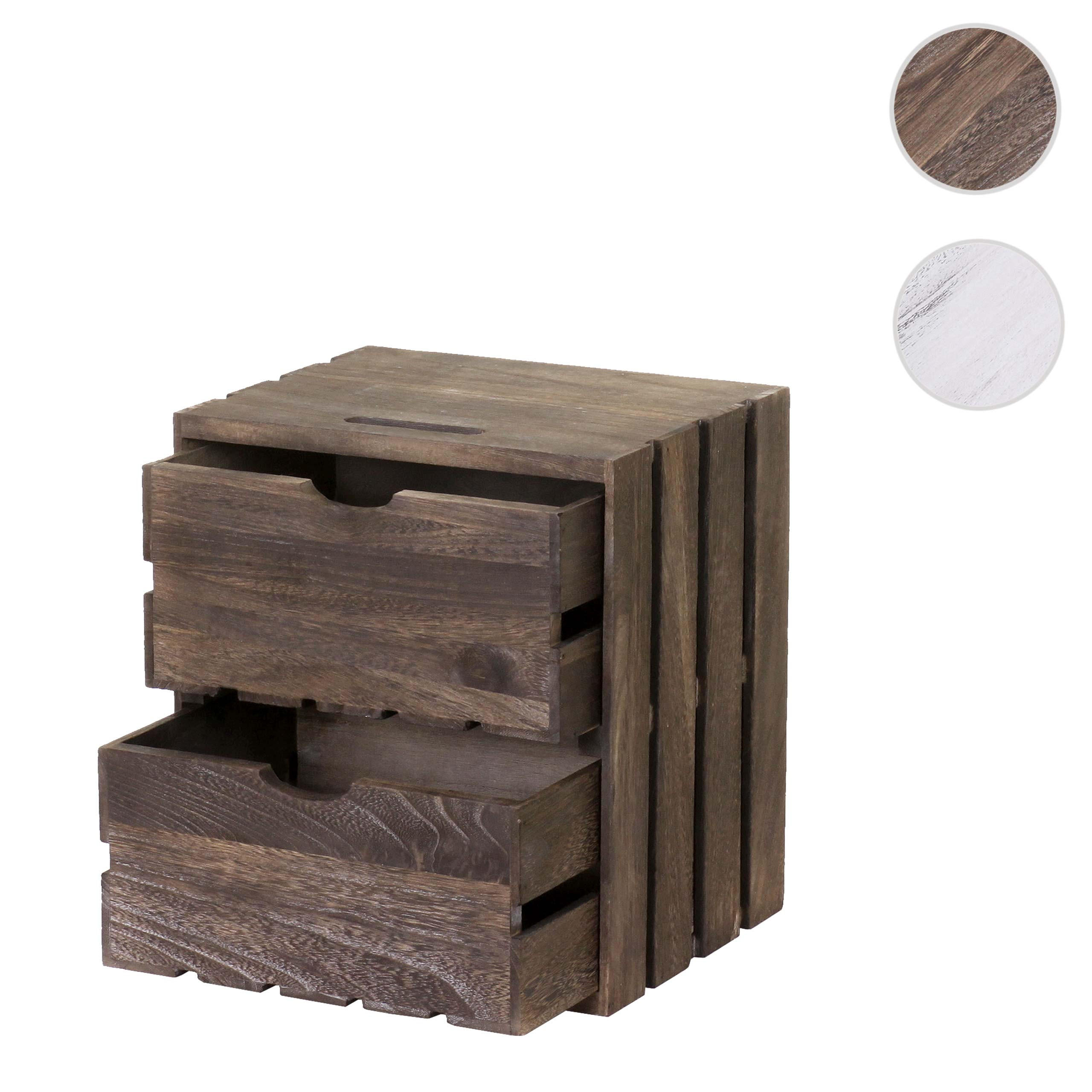 KOMMODE Braun - Braun, Holz (32/36/26cm) - MCW