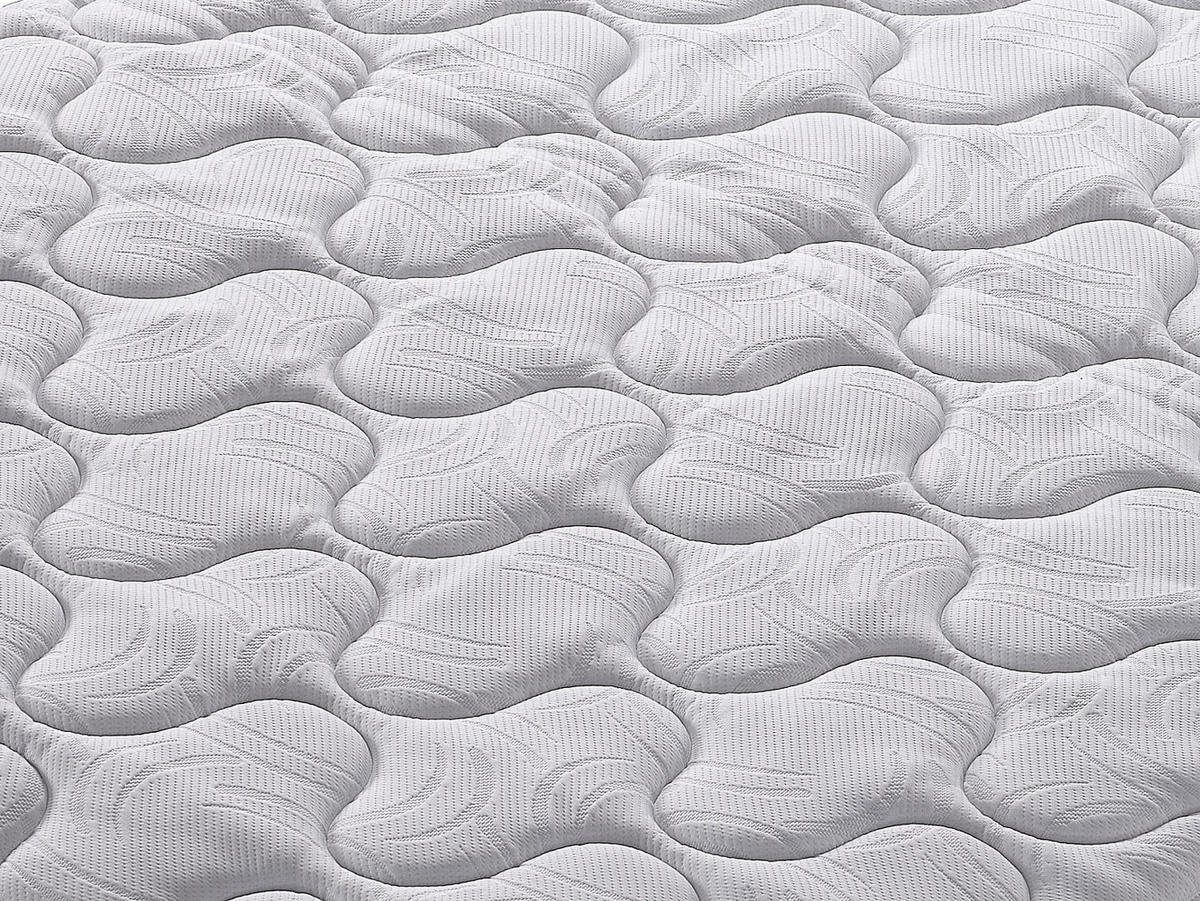 TOPPER - 2 Personen - stoff - weiß Nakara - Weiß, Textil (160/200cm) - Vente-Unique
