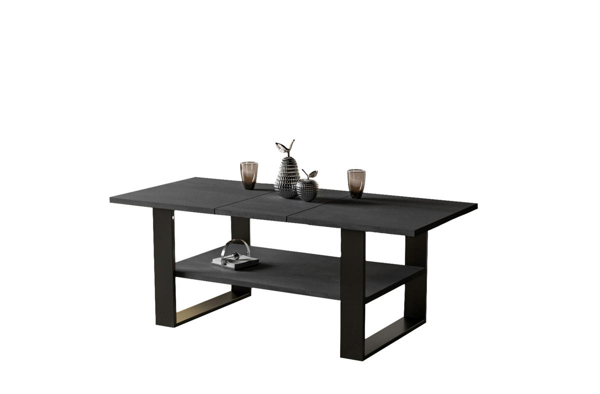 COUCHTISCH Inga - Graphitfarben, Holzwerkstoff (110/65/53cm) - Endo-Moebel