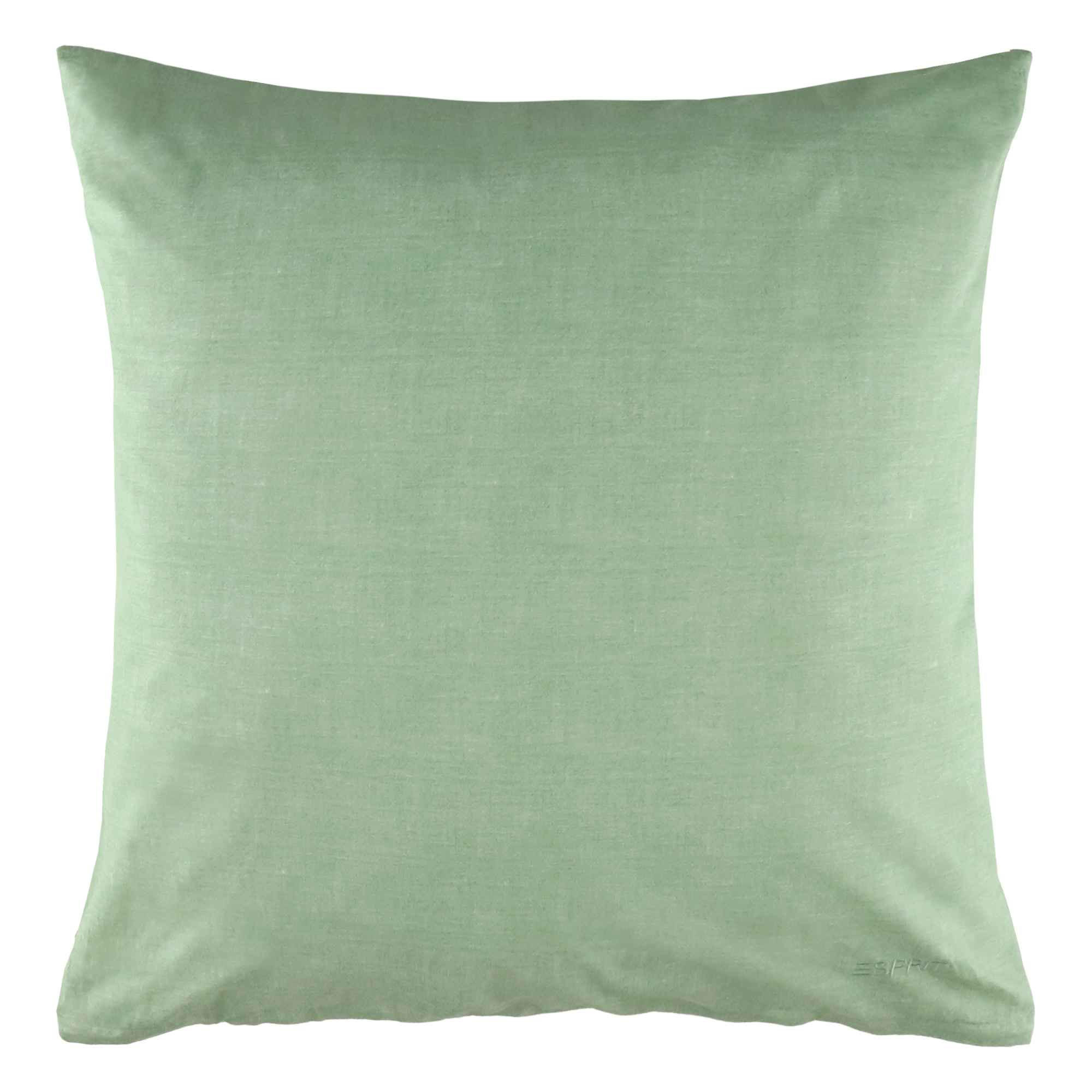 RENFORCÉ KISSENBEZUG HARP - Grün, Textil (80/80cm) - Esprit