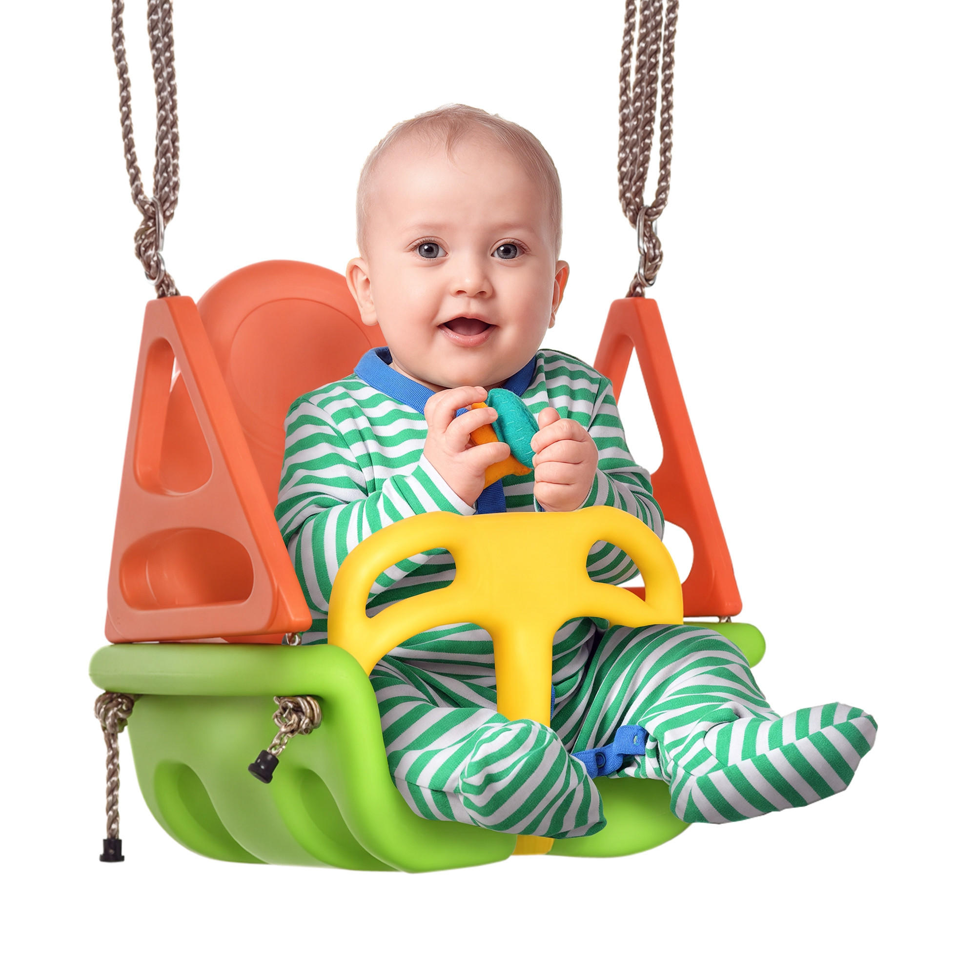 SCHAUKEL 3-in-1 DE-09318 Grün - Multicolor, Kunststoff (34/48cm) - ComfortXL