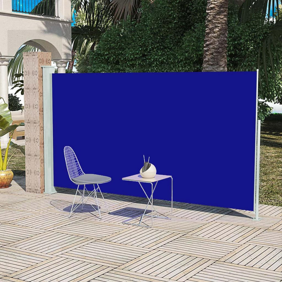 SEITENMARKISE 160x300 cm Blau - Blau, Textil (300/160/300cm) - furnicato