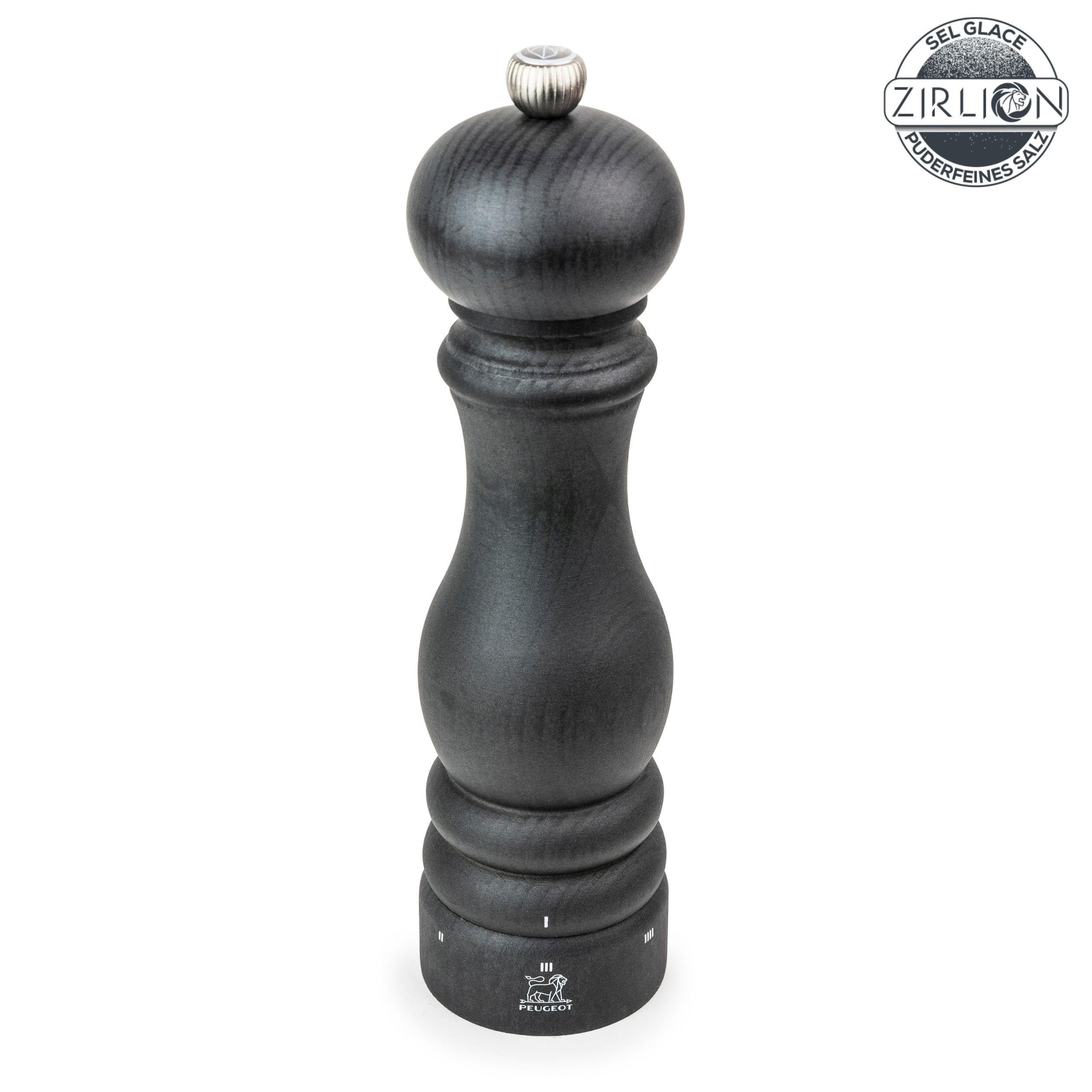 SALZMÜHLE Paris uSelect 22cm Buchenholz Graphit Zirkonia-Mahlwerk - Grau, Holz (5.9/22/5.9cm) - PEUGEOT