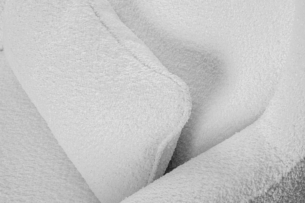 DOPPELSESSEL STRALIS Klassische Stil, hellgrau - Hellgrau, Textil (136/106/96cm) - KONSIMO®