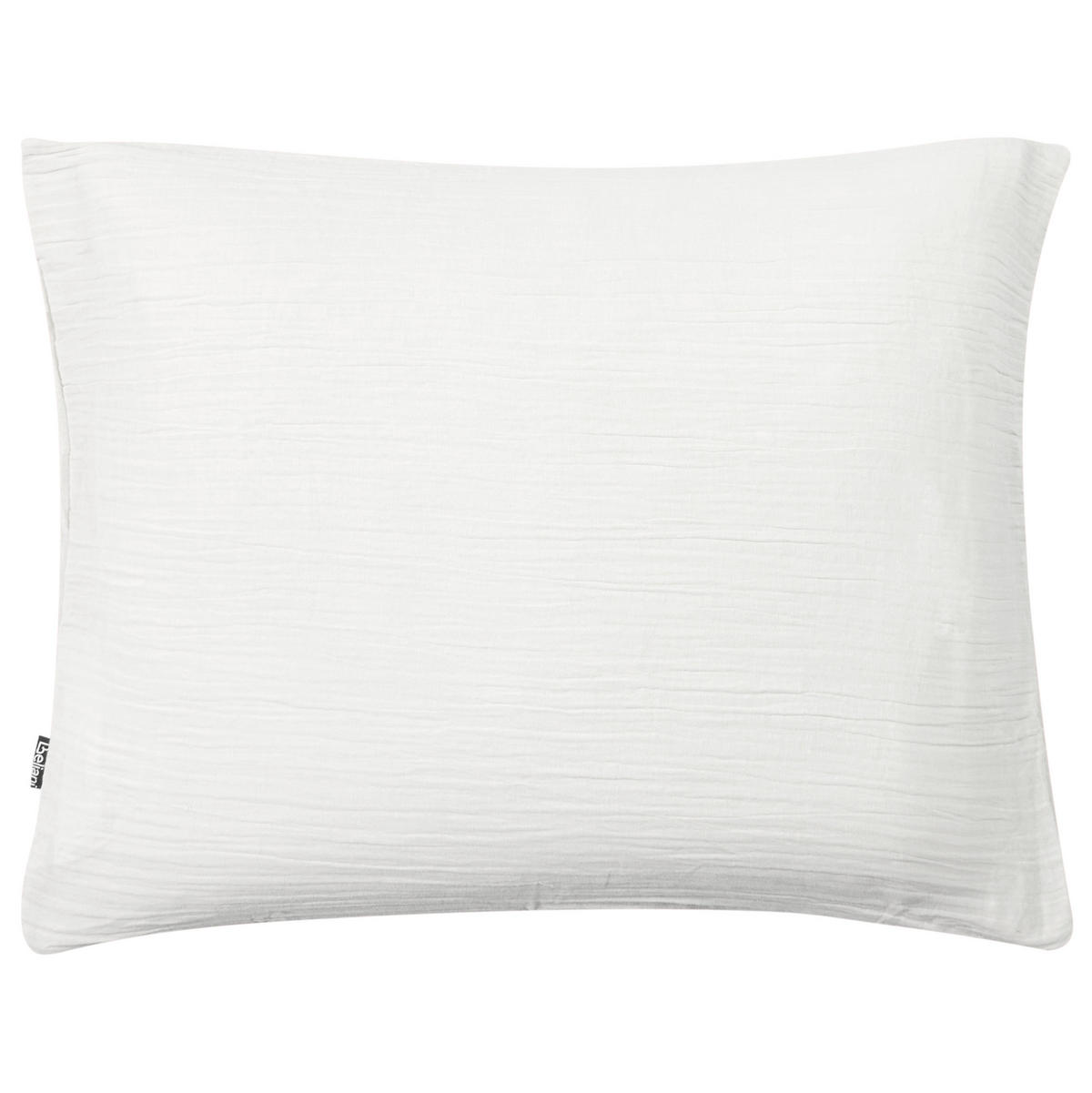 BETTWÄSCHE-SET 220/240 cm Baumwollmusselin Cremeweiß Sumner - Creme, Textil (220/240cm) - Beliani
