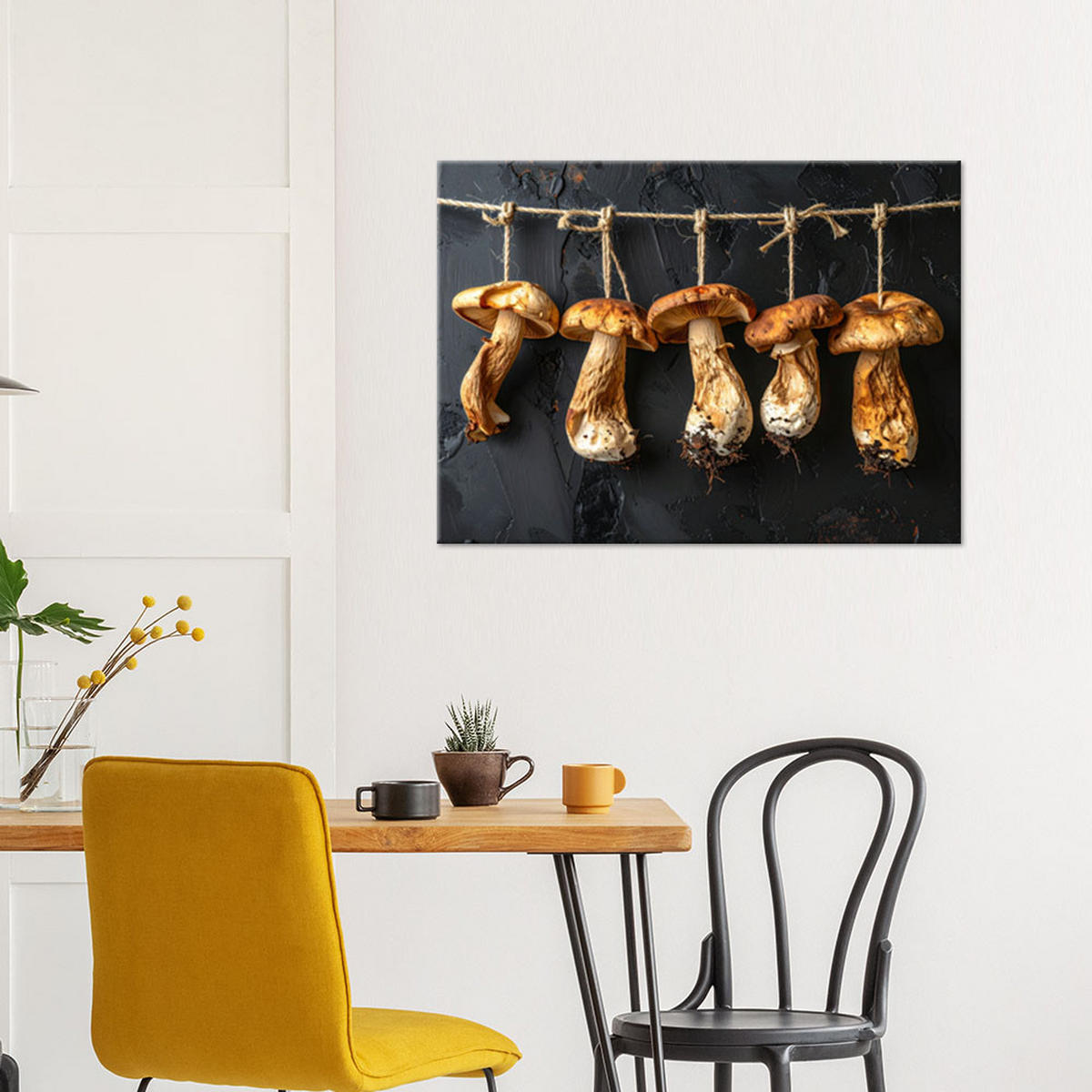 LEINWANDBILD Essen & Trinken 60x40cm - Beige, Textil (60/40cm) - Feeby