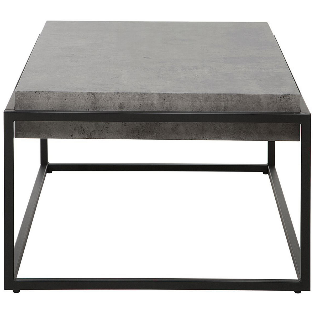 COUCHTISCH grau rechteckig Altos - Grau, Holzwerkstoff (64/104/44cm) - Beliani
