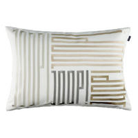 OBAL na dekoratívny vankúš BARS - prírodná farba, textil (60/40cm) - Joop!
