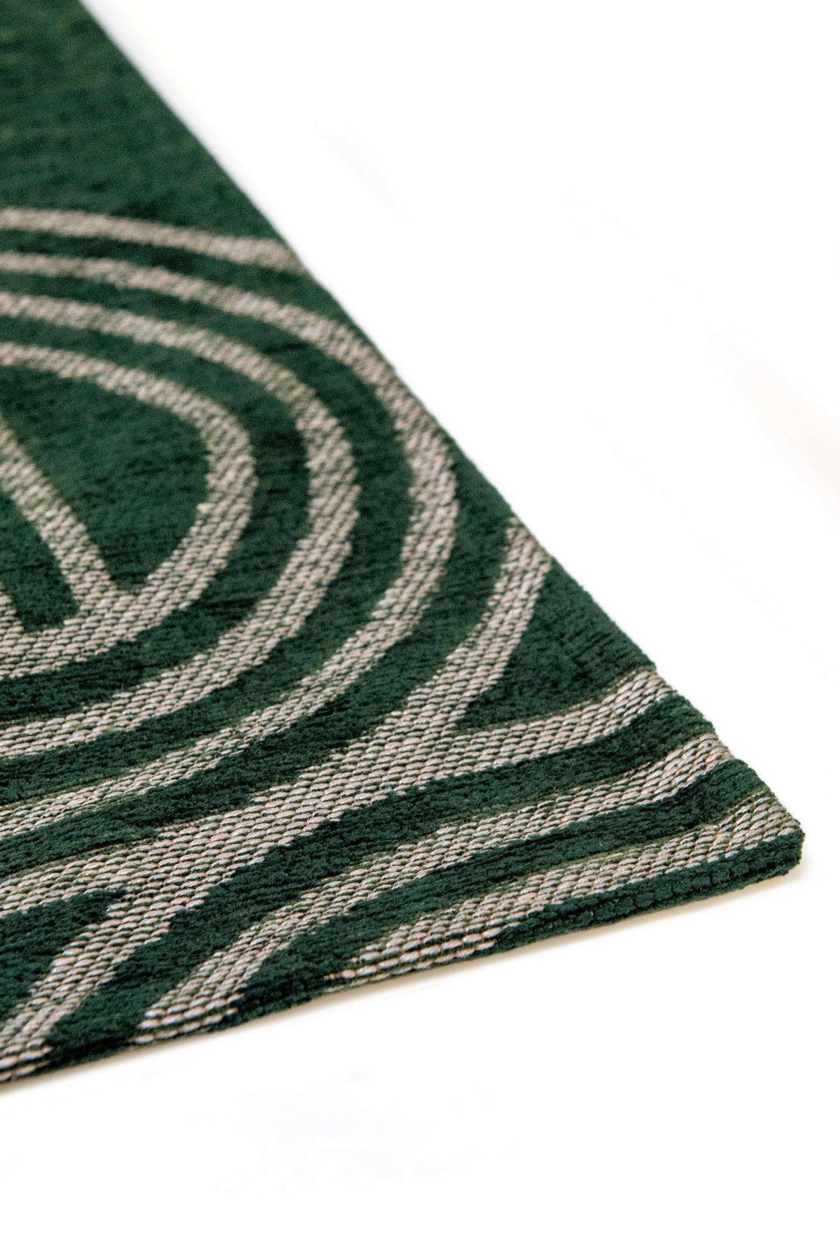 TEPPICH modern Flachgewebe FEVER Grün 240 x 340 cm - Grün, Textil (240/340cm) - Novatrend