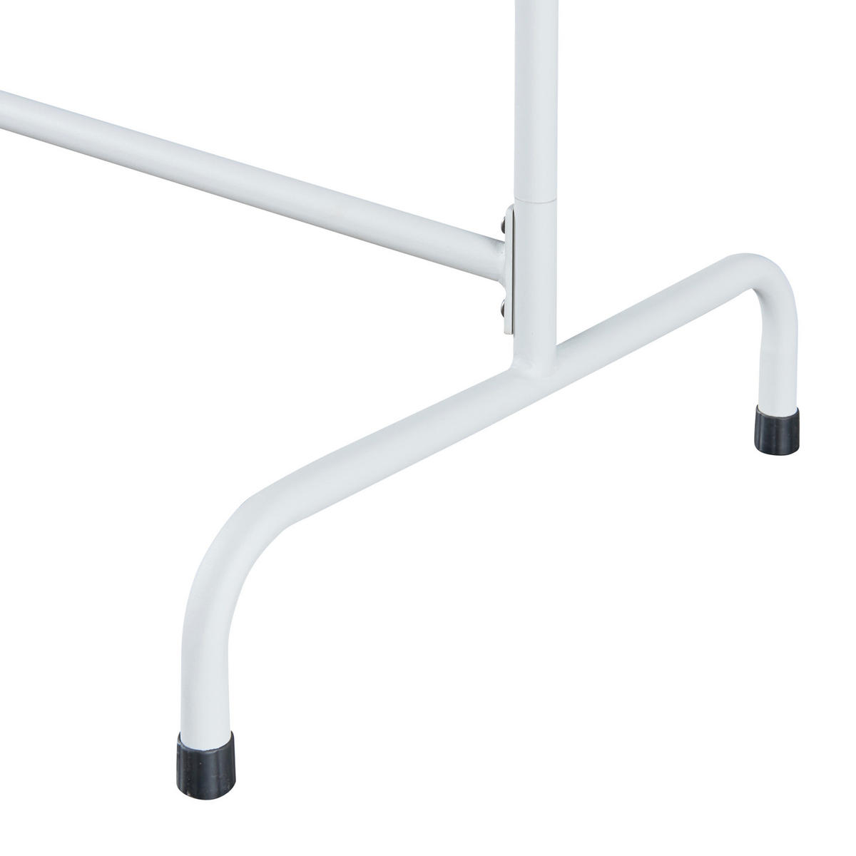 GARDEROBENSTÄNDER Haderup - Weiß, Metall (100/137/45cm) - [en.casa]