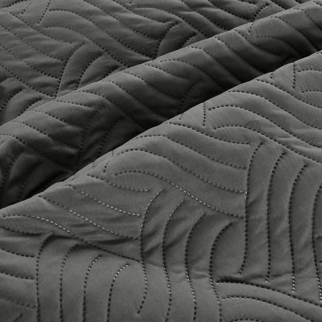 Thumbnail - wometo Tagesdecke, Grau, Textil, 170x210 cm, Oeko-Tex®, Schlaftextilien, Bettwäsche, Tagesdecken