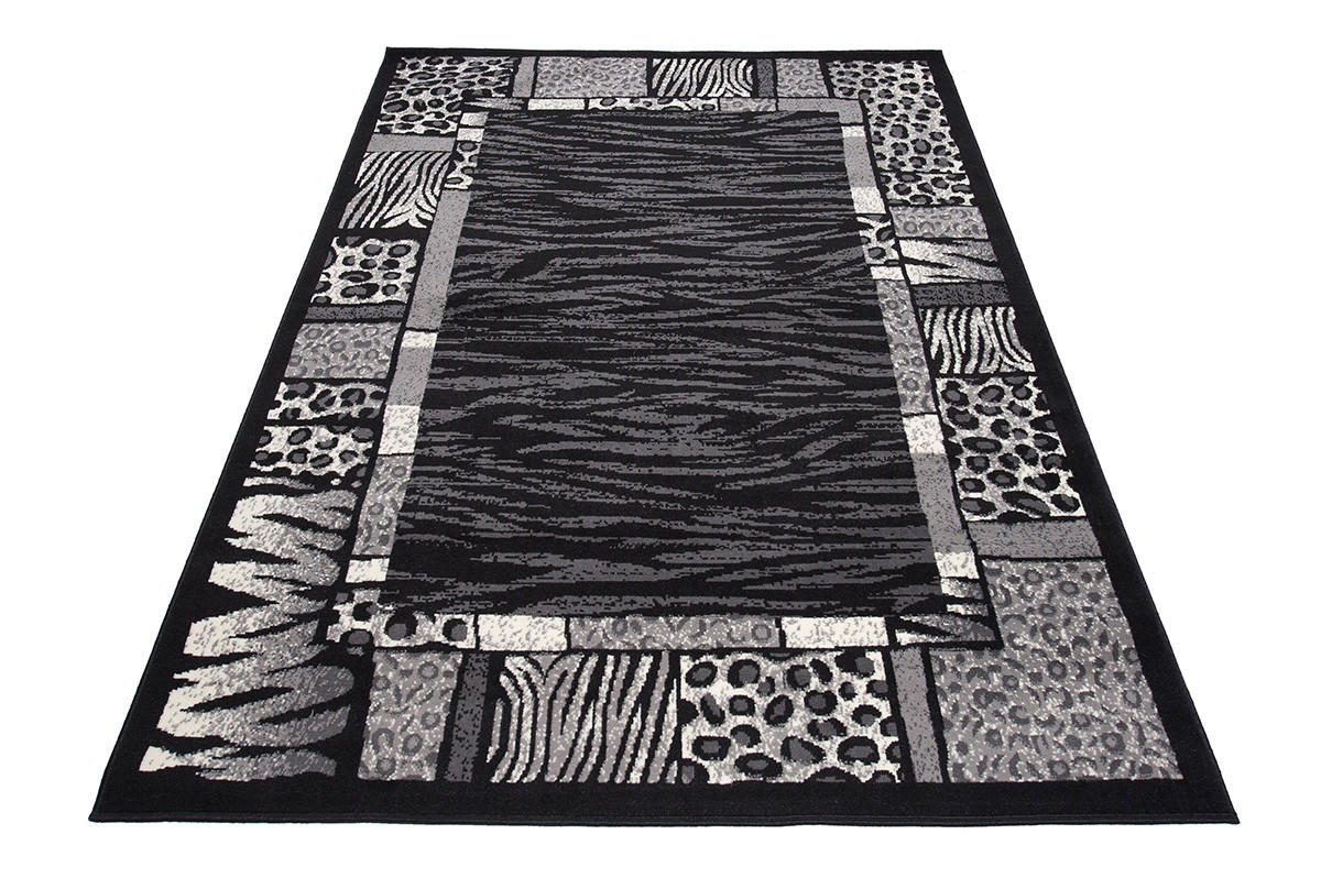 TEPPICH DREAM Schwarz Grau 250/300 cm - Schwarz/Grau, Textil (250/300cm) - Tapiso