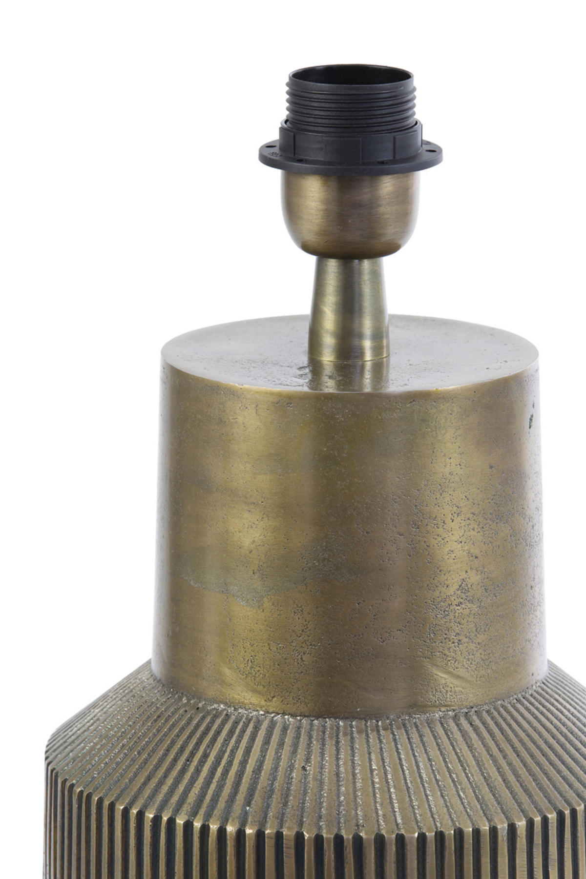 LAMPENFUSS Briska Bronze Ø20/49,5 cm - Bronzefarben, Metall (20/20/49.5cm) - Light & Living