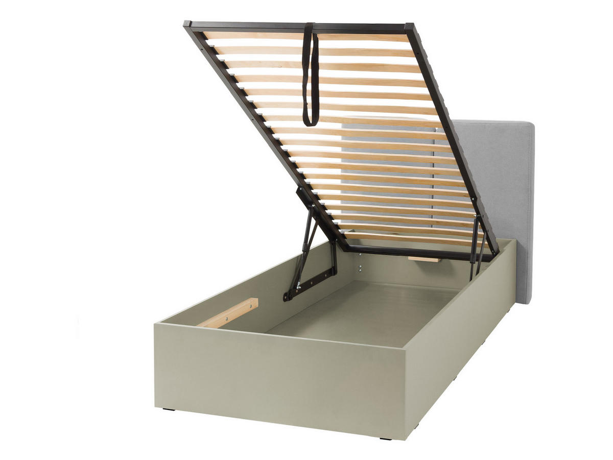 JUGENDBETT Luca LC13 - Schwarz/Grün, Holzwerkstoff/Kunststoff (90/200cm) - MIRJAN24