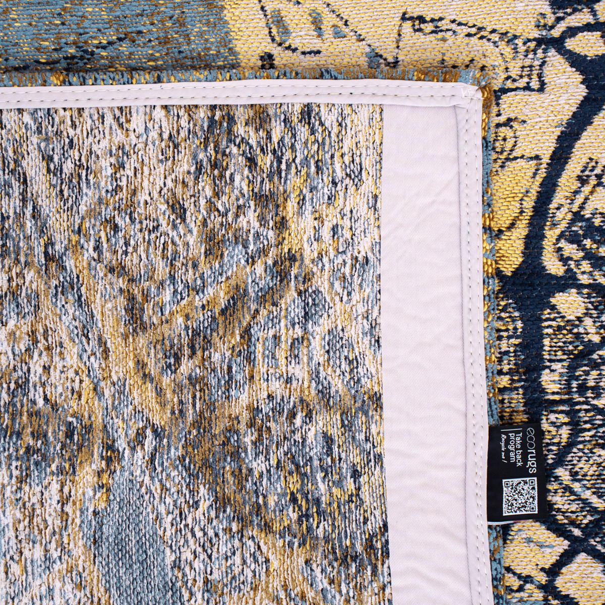 TEPPICH Gold Sea Dubai 100/140 cm - Multicolor, Textil (100/140cm) - Louis De Poortere