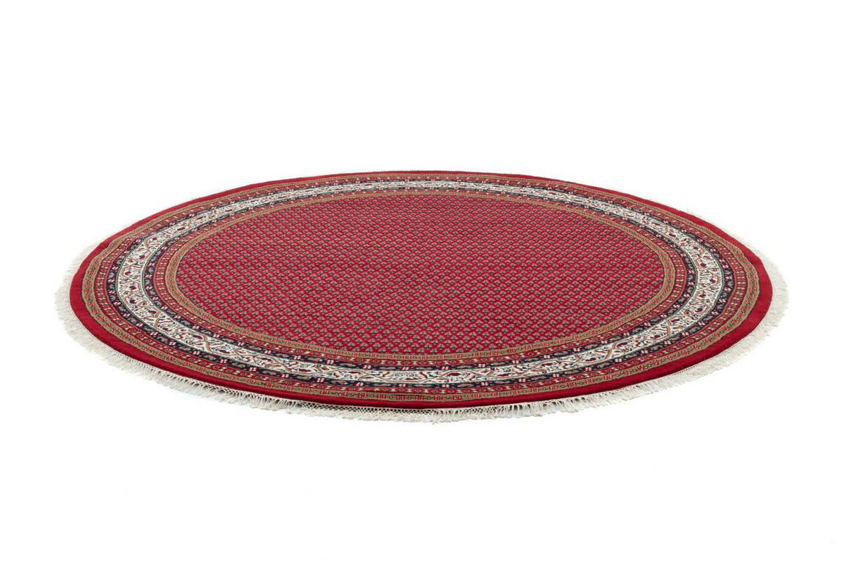 ORIENTTEPPICH Indo Mir, klassisch, strapazierfähig 250x250 cm - Terra cotta, Textil (250/250cm) - Rug and Roll