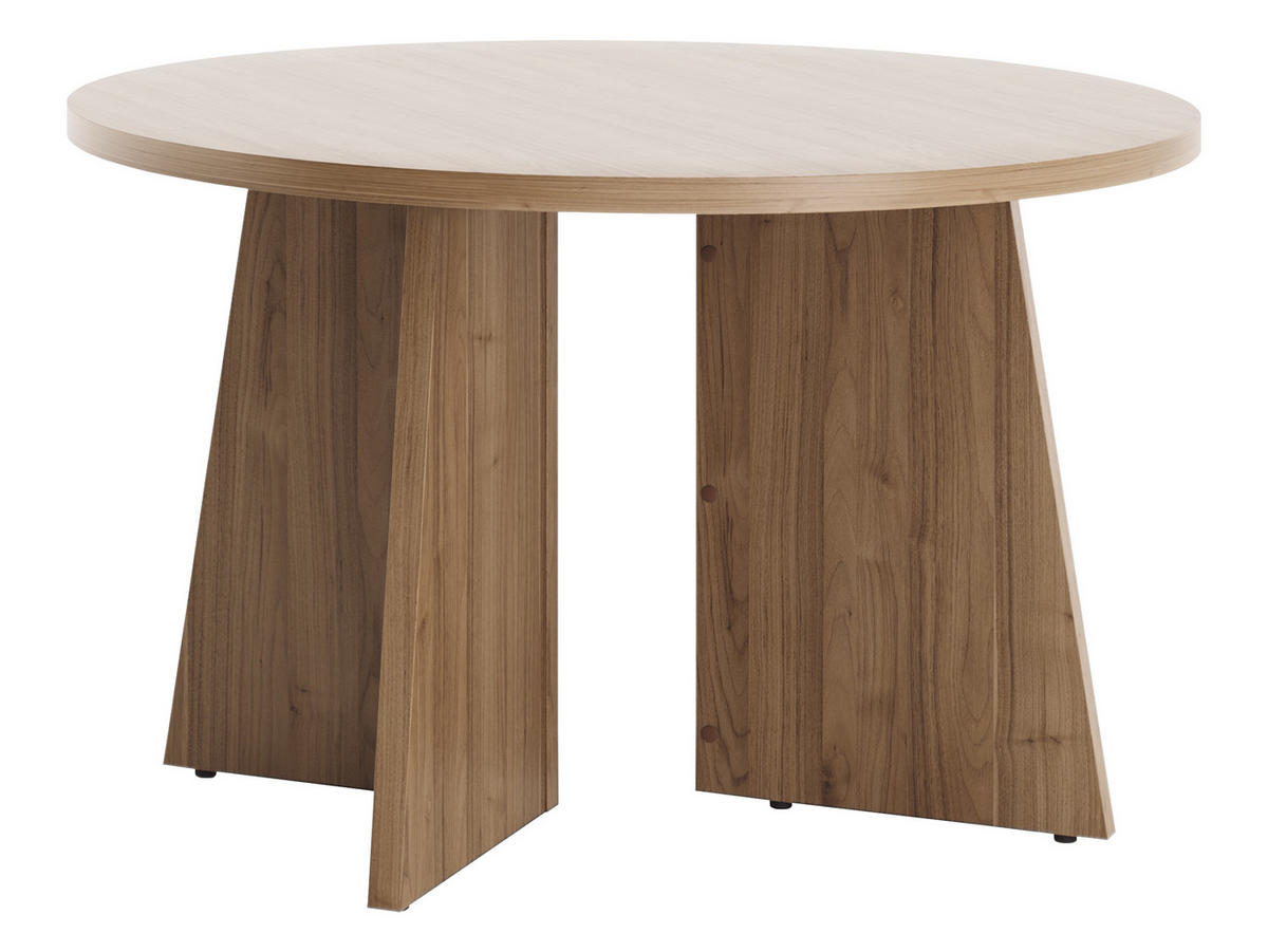 MĂSUȚĂ PENTRU CAFEA Aurena AU07 - culoare lemn de nuc, compozit lemnos (76/76/47cm) - MIRJAN24